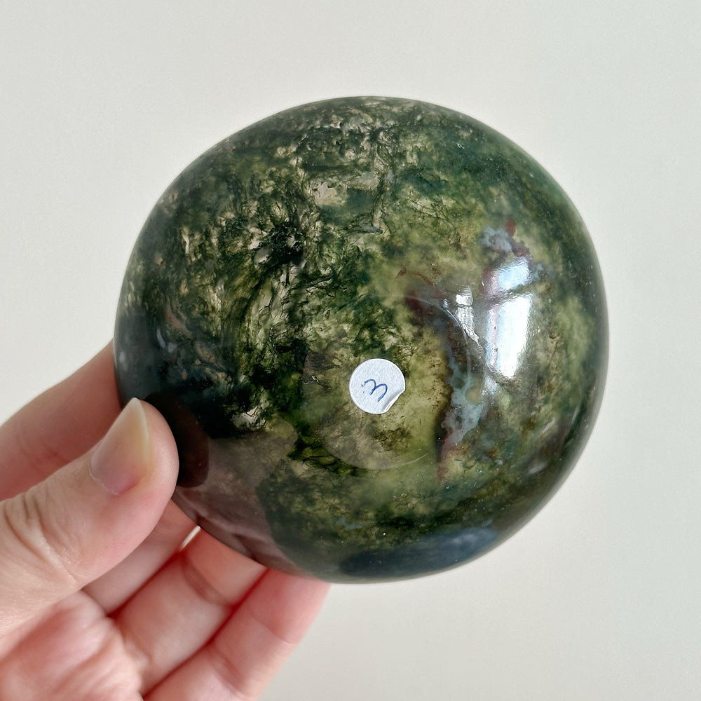 Moss Agate Trinket Bowl MTB03