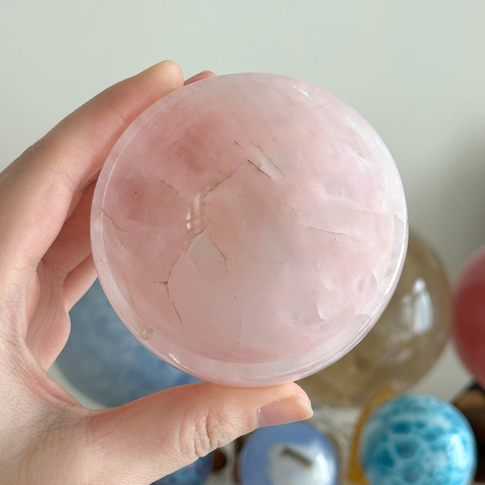 Rose Quartz Trinket Bowl RTB01