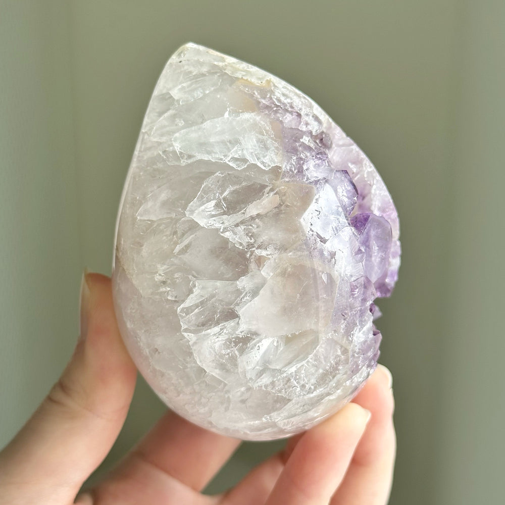 Amethyst Geode Egg AGE11