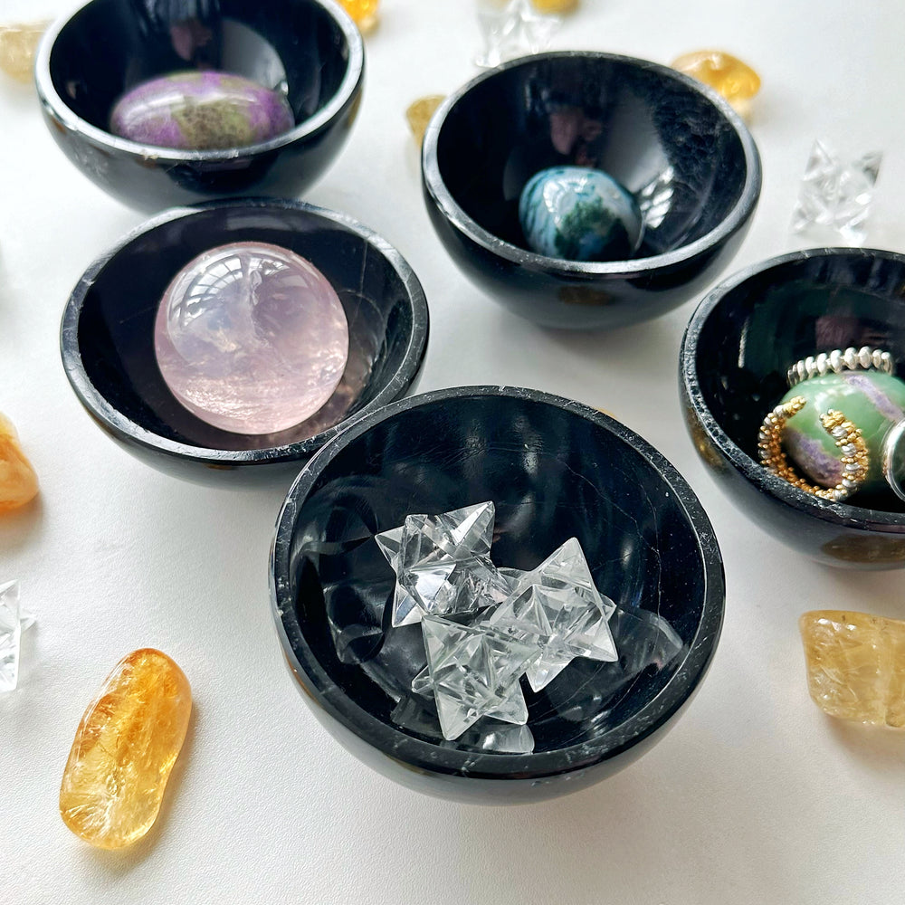 Black Tourmaline Trinket Bowls