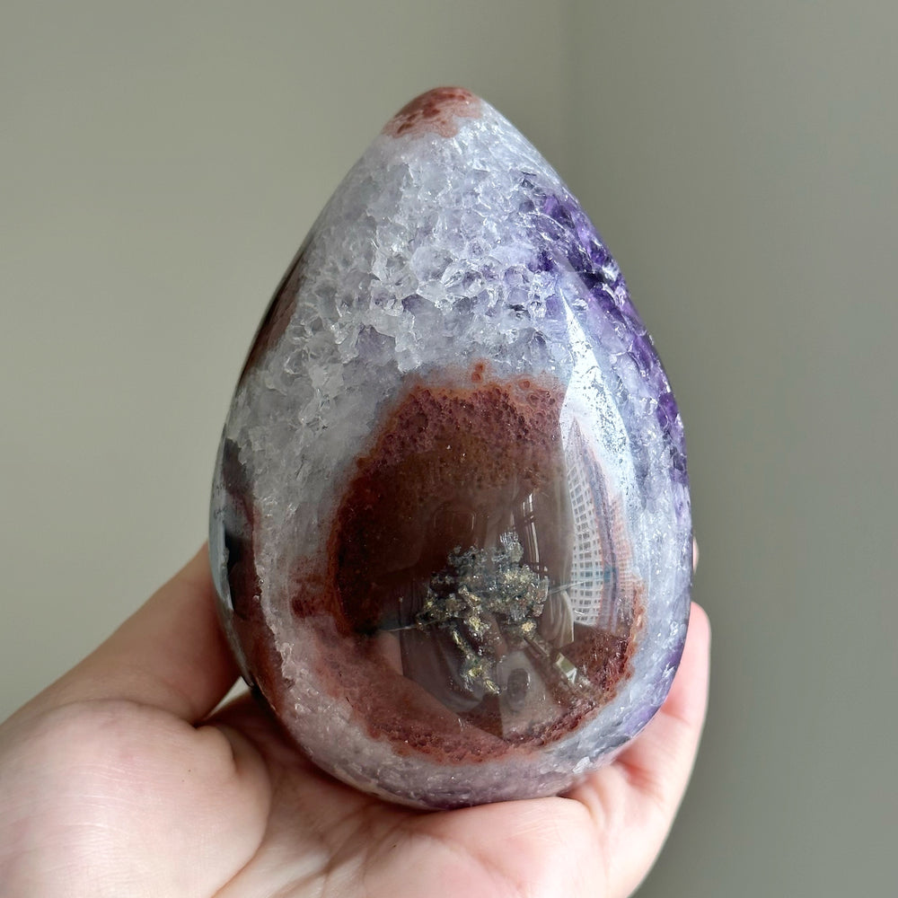 Amethyst Geode Egg AGE3