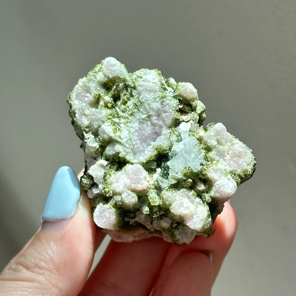 Green Tourmaline Cluster GT01