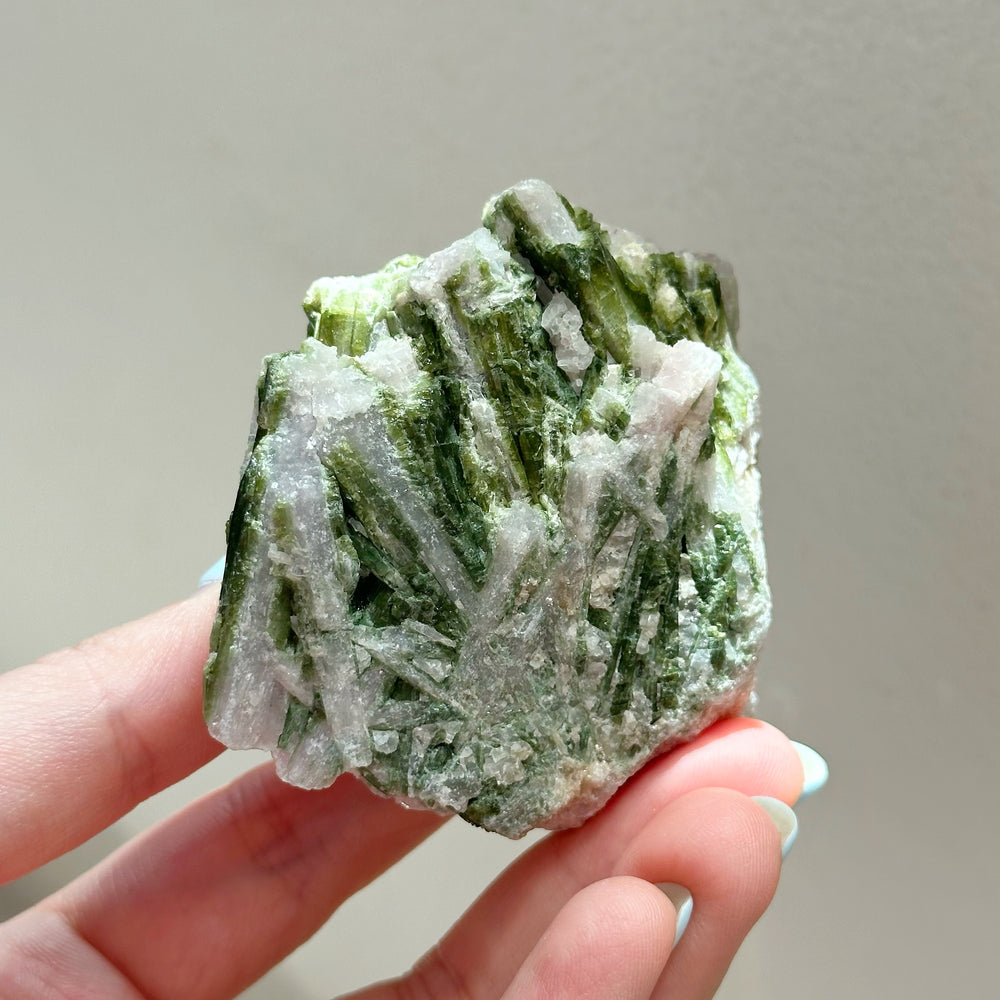 Green Tourmaline Cluster GT03