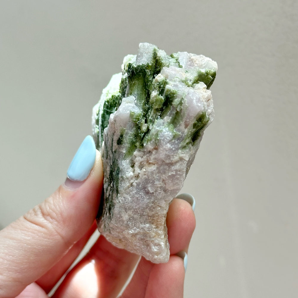 Green Tourmaline Cluster GT03