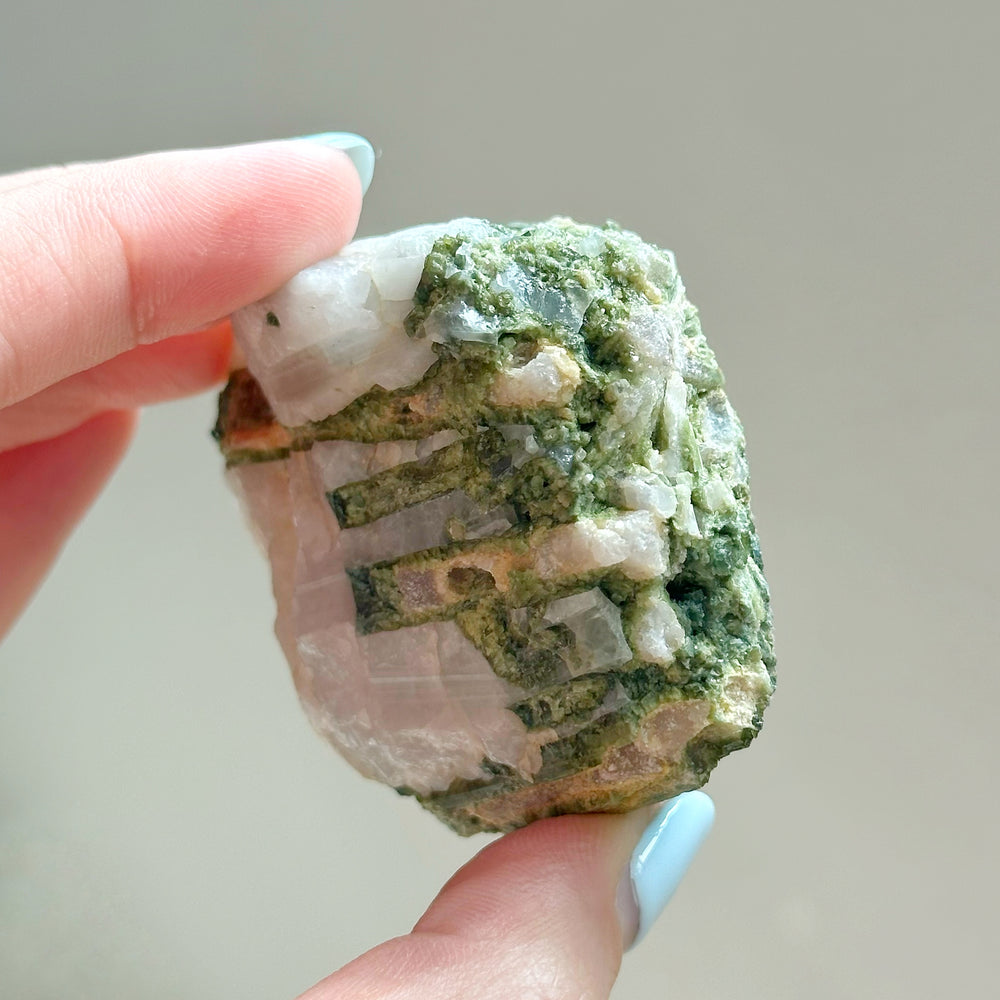 Green Tourmaline Cluster GT04