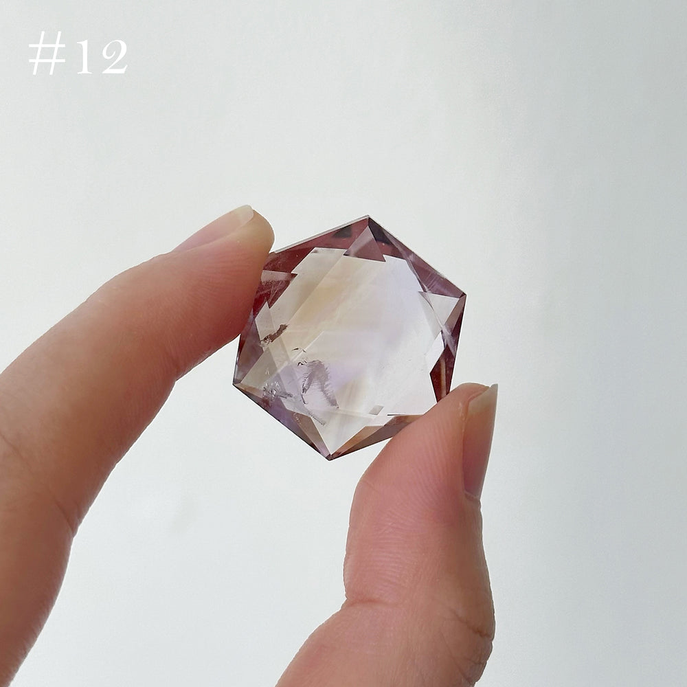 Small Ametrine Hexagon (#1-20)
