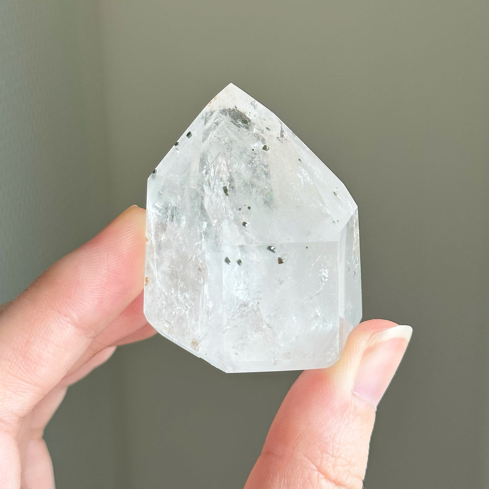 Pyrite in Quartz Point PYQ01