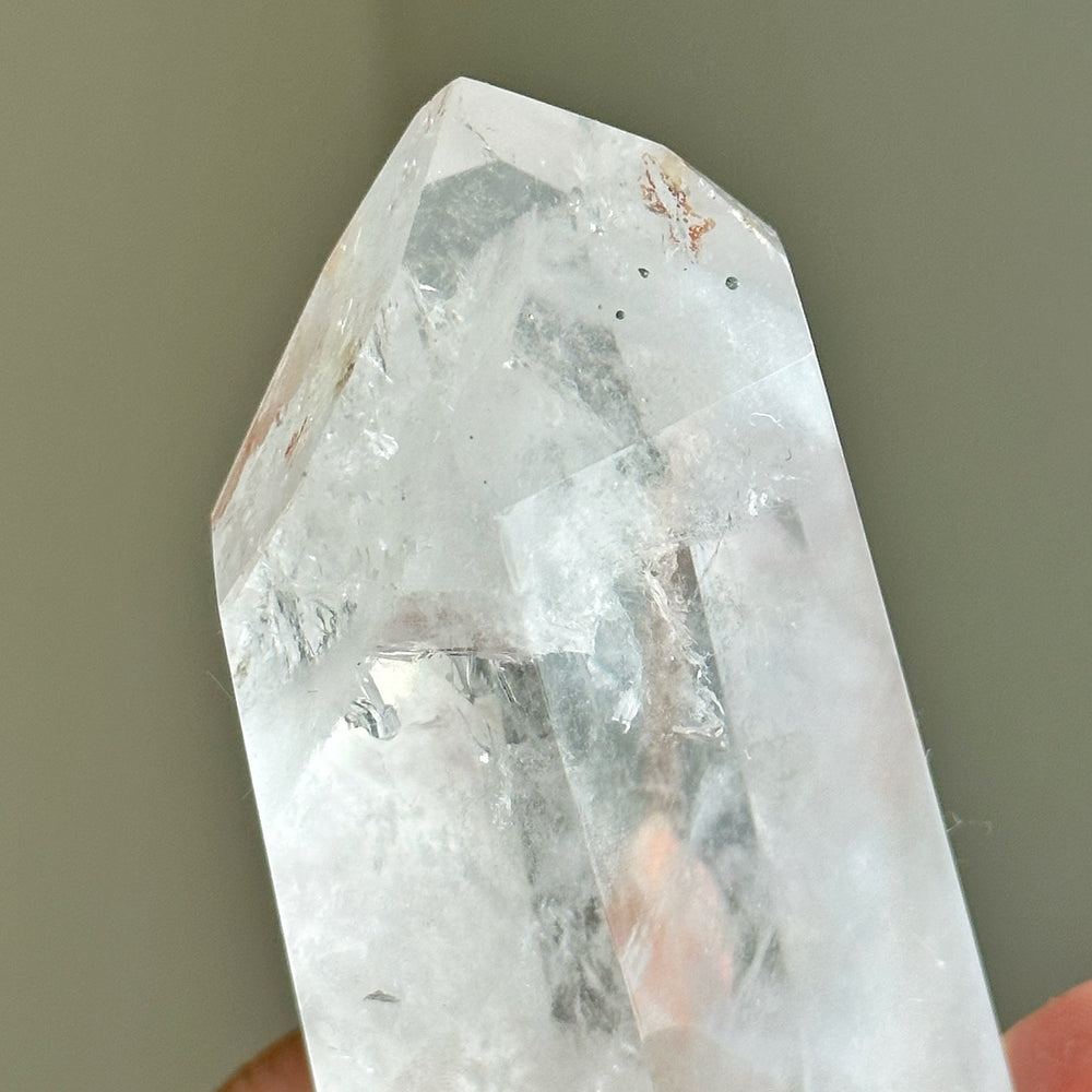 Pyrite in Quartz Point PYQ45