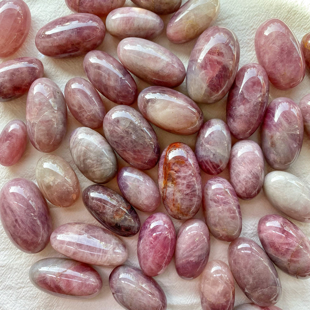 Lavender Rose Quartz Jelly Beans