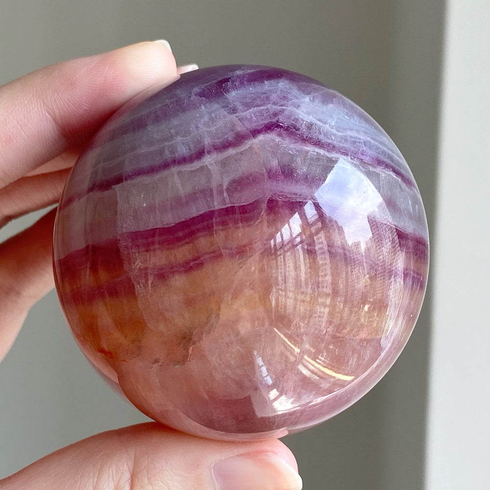 Rainbow Fluorite Sphere PRF19