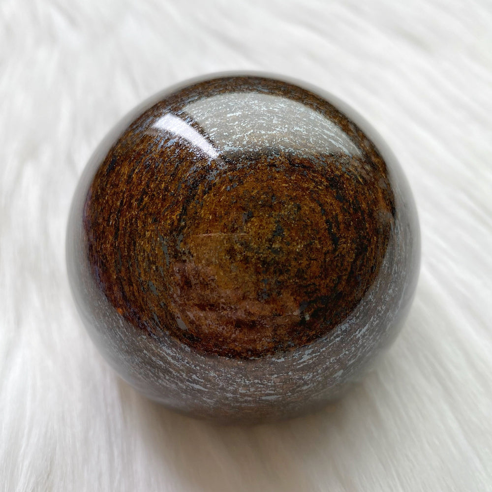 Bronzite Sphere BRS01