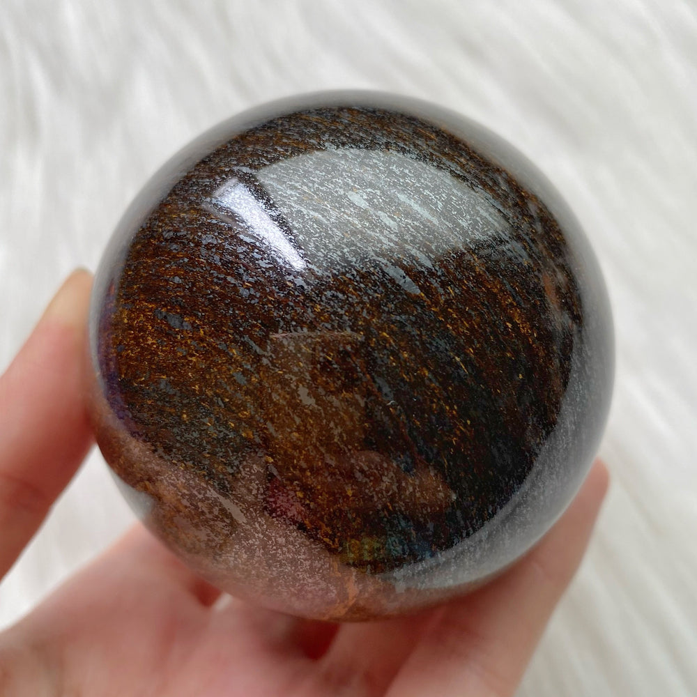Bronzite Sphere BRS01