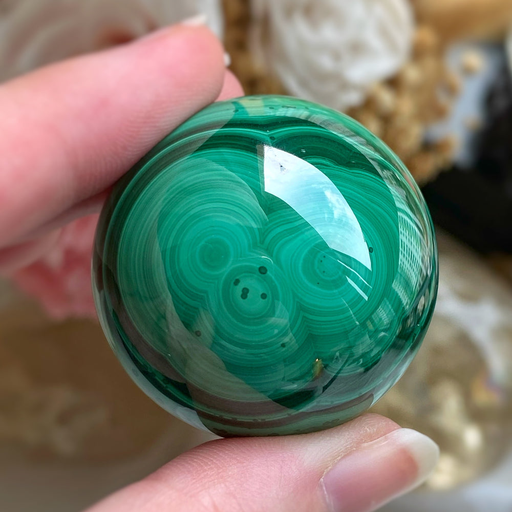 Malachite Sphere MPS1