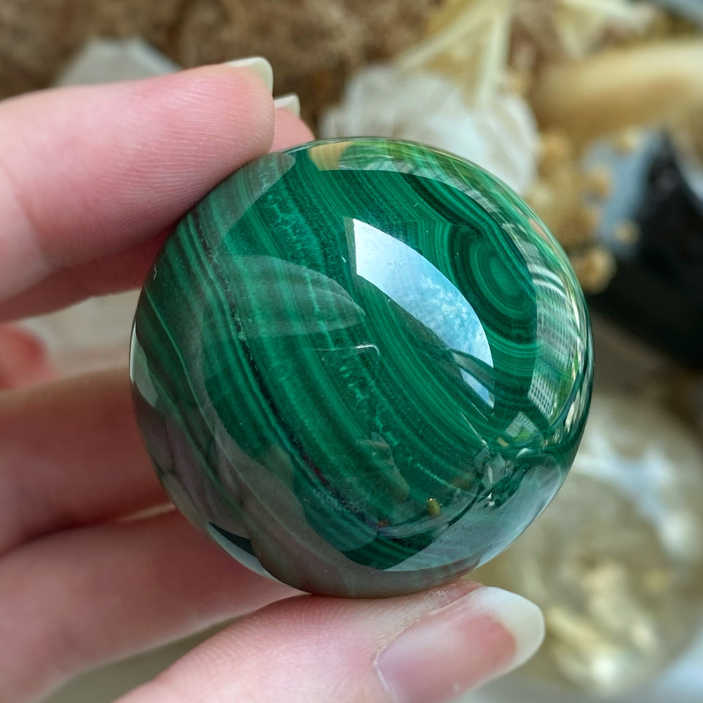 Malachite Sphere MPS5