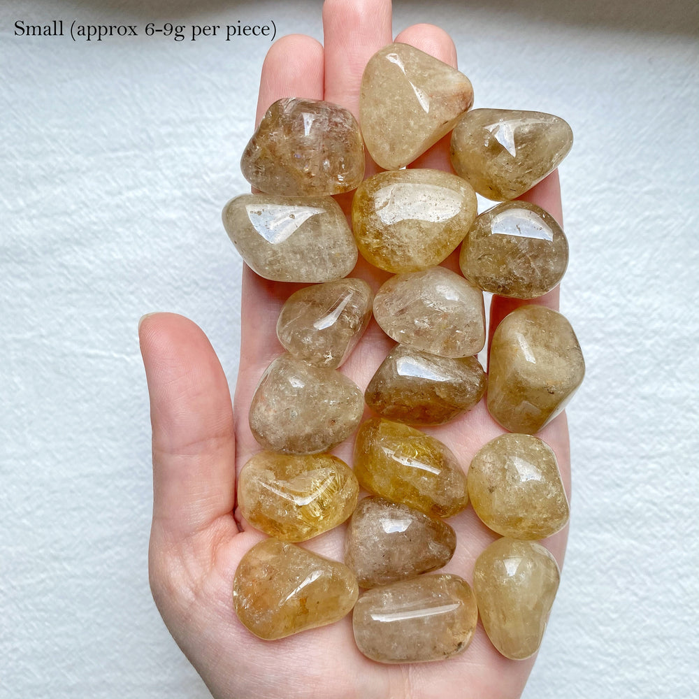 Citrine (Natural) Tumbled Stones