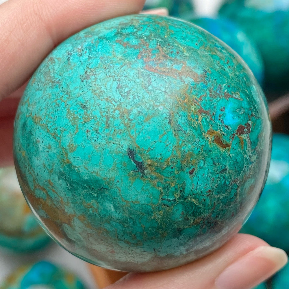 Chrysocolla Polished Sphere CHR30