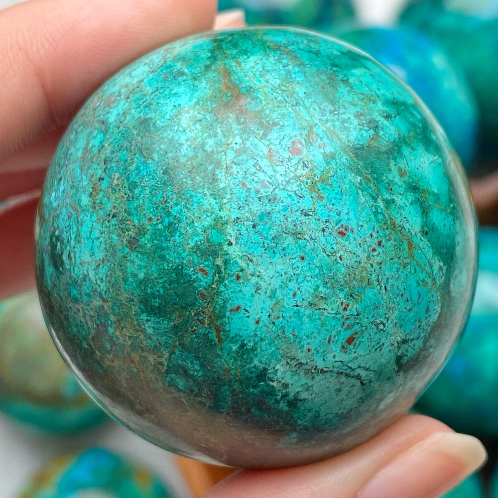 Chrysocolla Polished Sphere CHR30