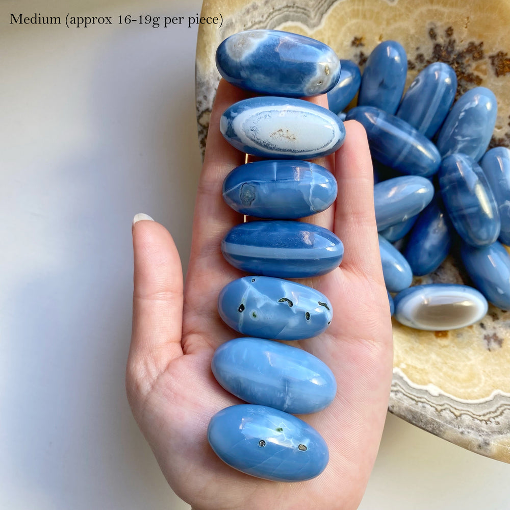 Owyhee Blue Opal Shiva Lingam