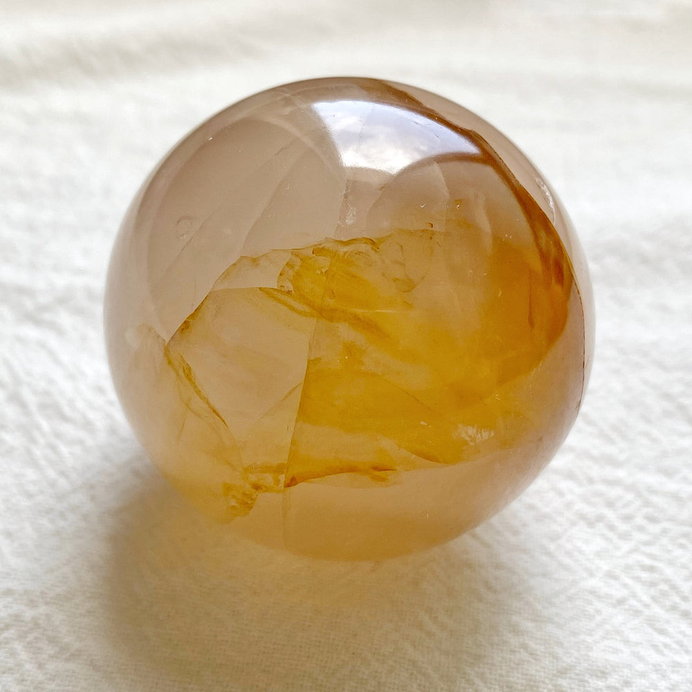Golden Healer Quartz (Hematoid) Sphere GHS18