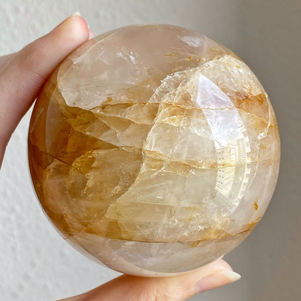 Golden Healer Quartz (Hematoid) Sphere GHS21
