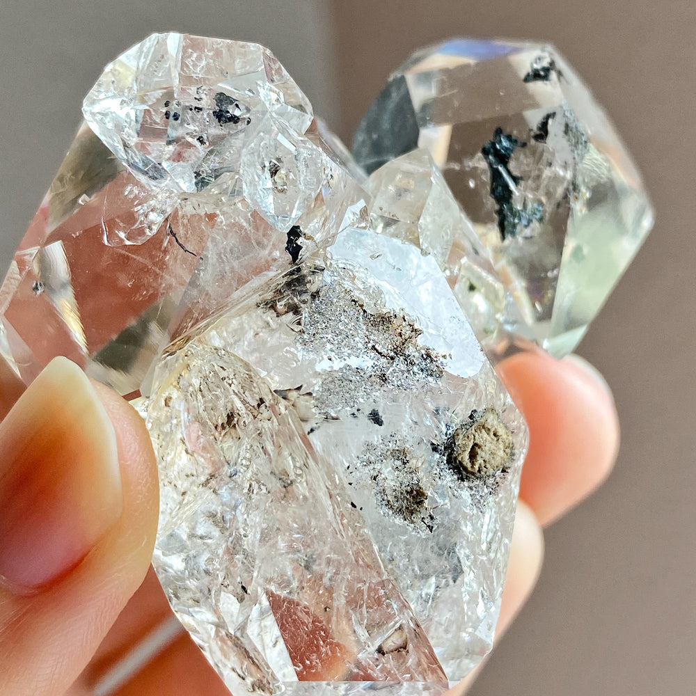 Herkimer Diamond Quartz Cluster HD002