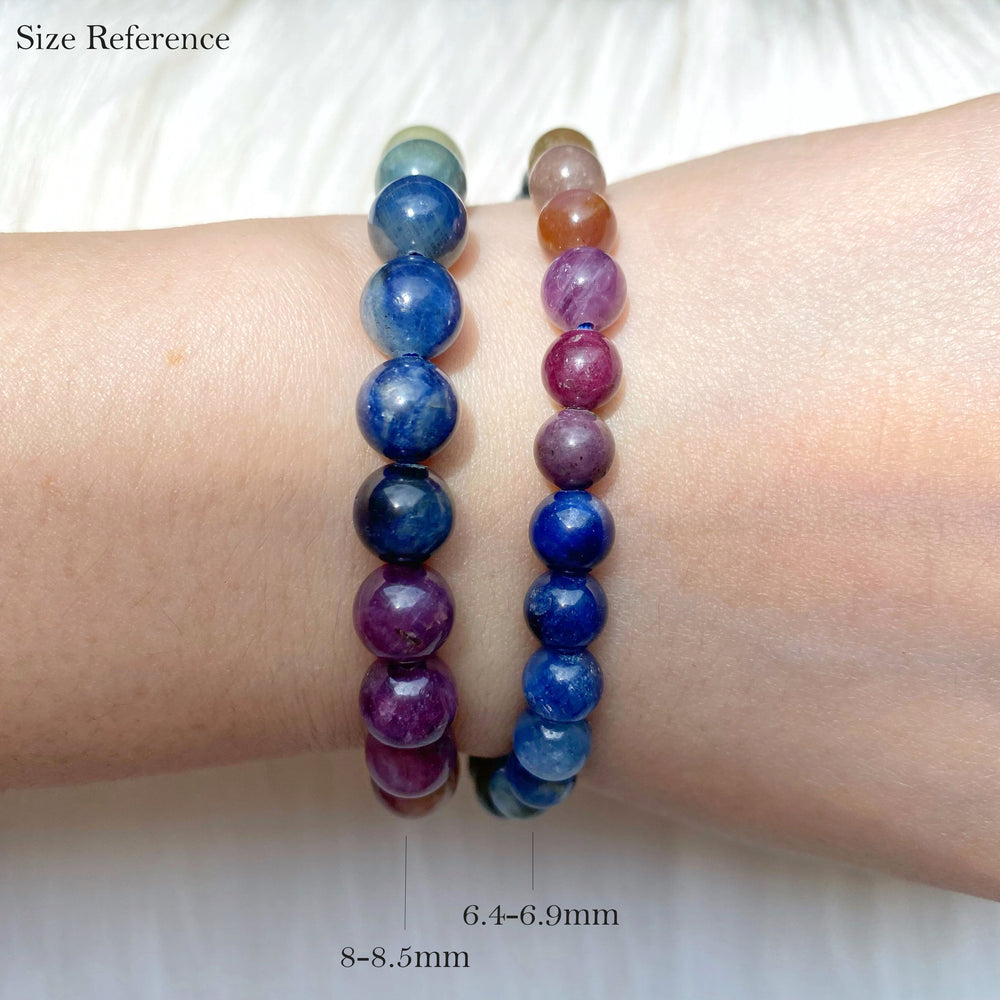 Rainbow Sapphire Bracelet