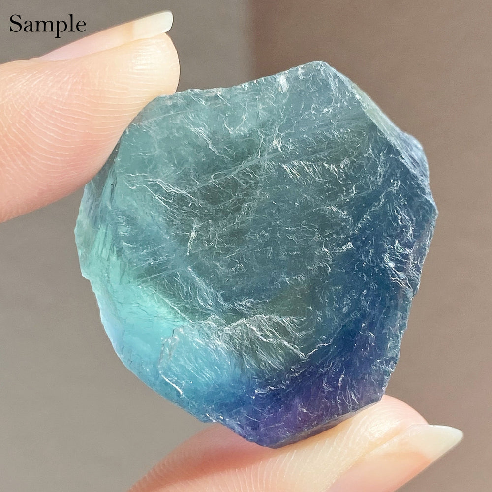 Raw Fluorite Chunks (sold in a set)