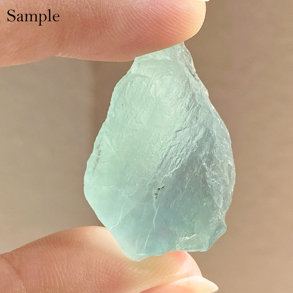 Raw Fluorite Chunks (sold in a set)