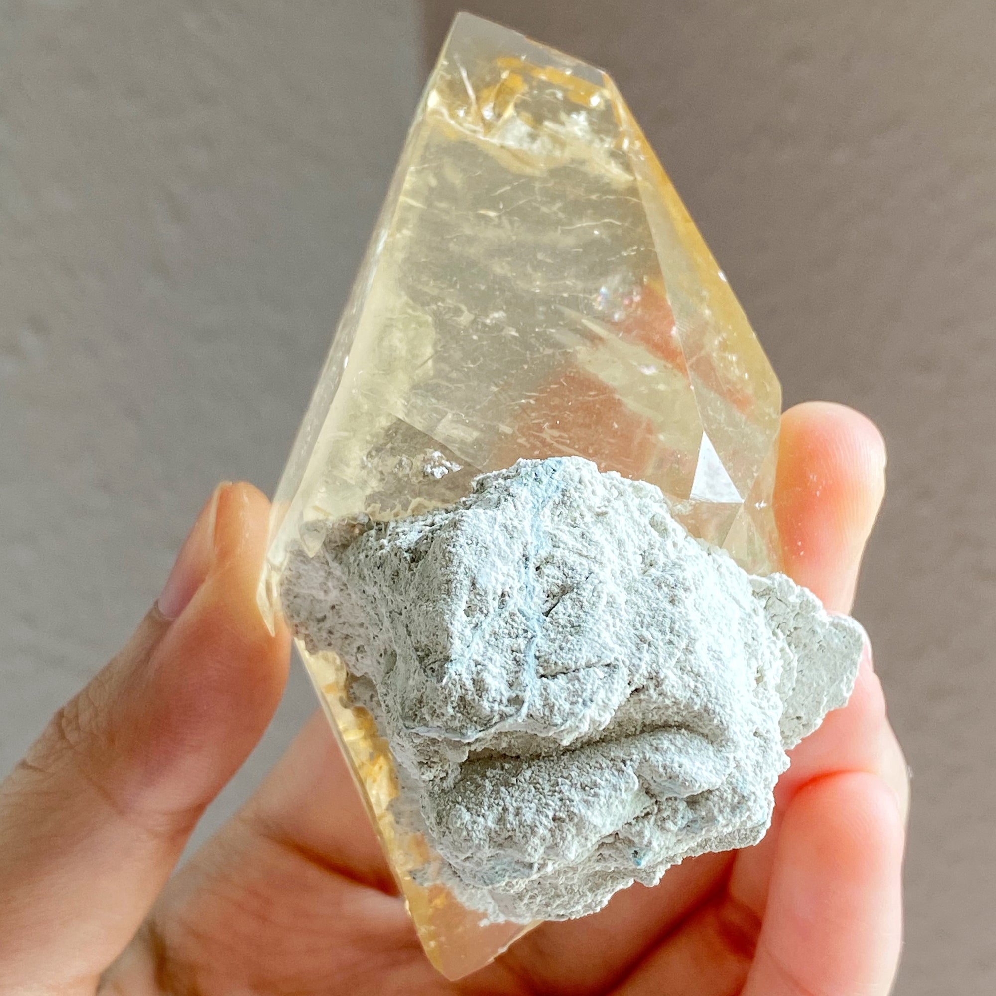 Very Rare Stellar Beam / Dogtooth Calcite Specimen SB002 — Shimmer & Light