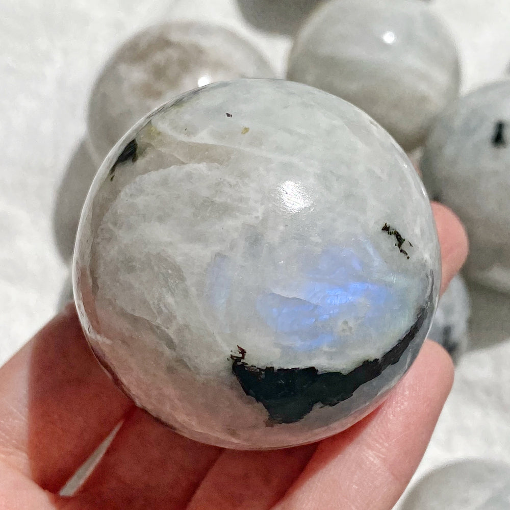 Rainbow Moonstone Sphere RMN02