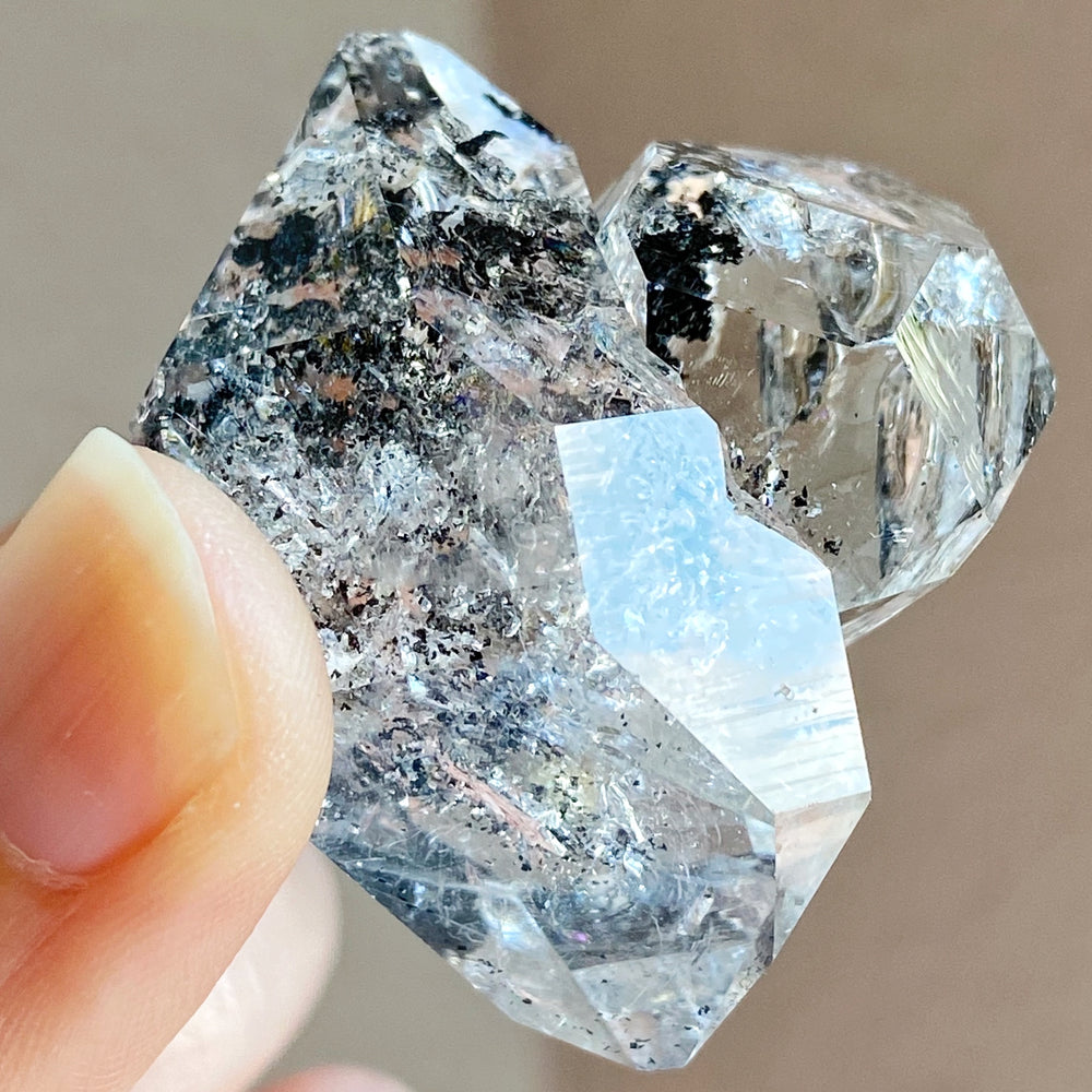 Herkimer Diamond Quartz Cluster HDA06