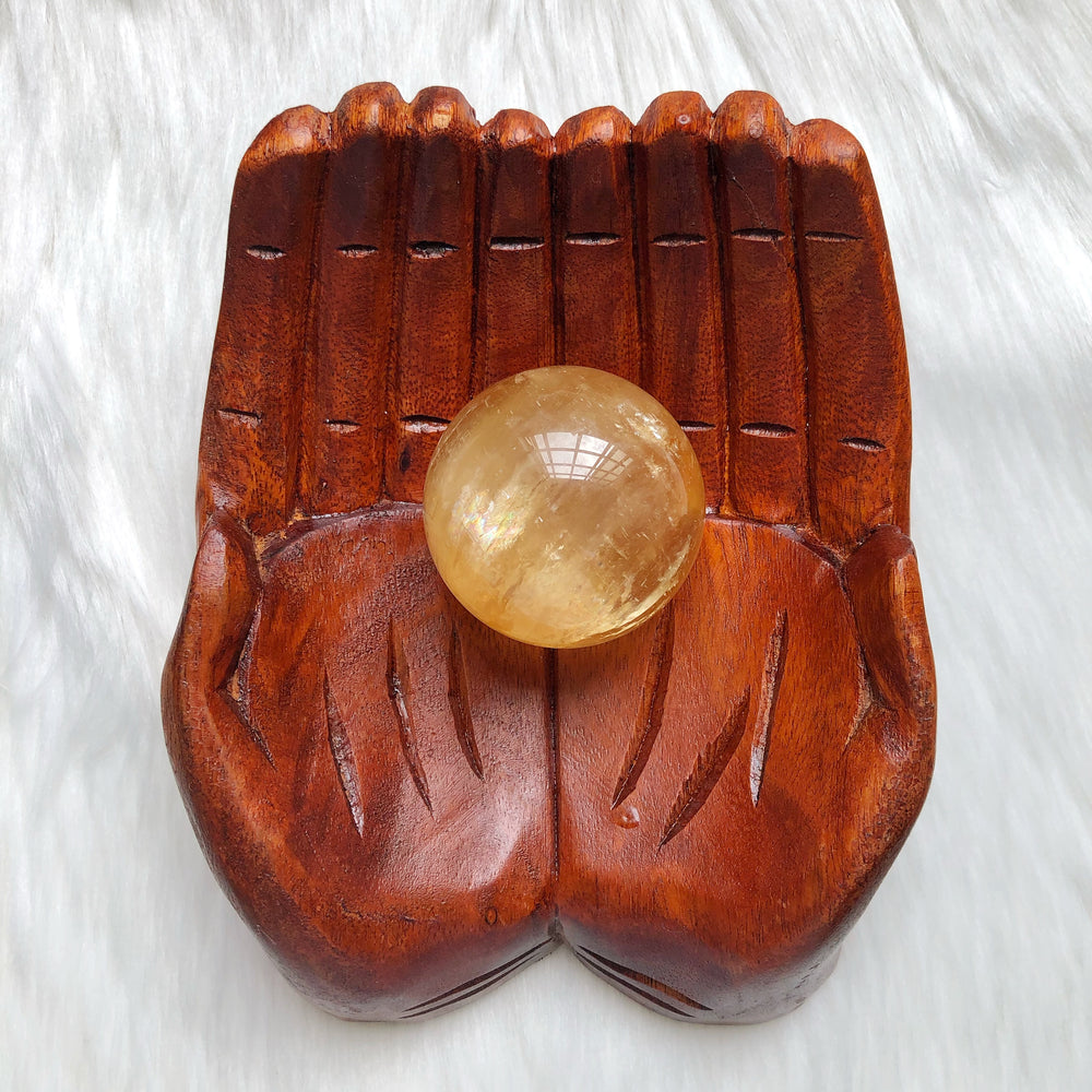 Wooden Hands Carving Display