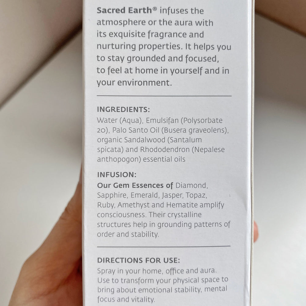 Sacred Earth Flower Mist (50ml/100ml)