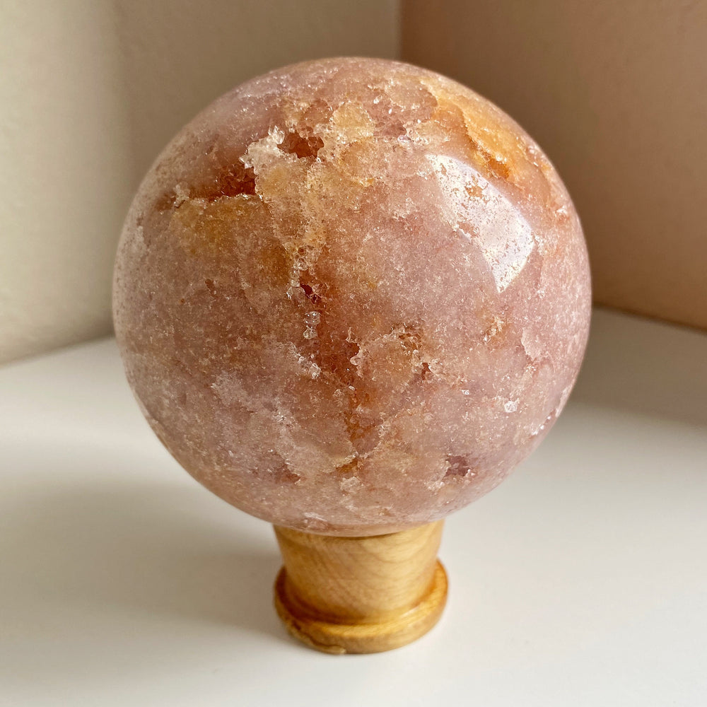 Pink Amethyst Sphere PAS03